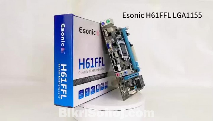 Esonic Genuine H61 DDR3 Intel Chipset Motherboard